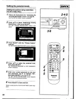 Preview for 68 page of Panasonic DVD-X410 Operating Instructions Manual