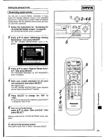 Preview for 71 page of Panasonic DVD-X410 Operating Instructions Manual