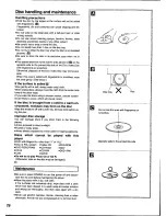 Preview for 76 page of Panasonic DVD-X410 Operating Instructions Manual