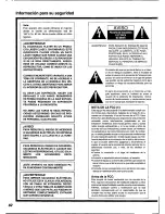 Preview for 82 page of Panasonic DVD-X410 Operating Instructions Manual