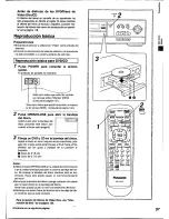 Preview for 97 page of Panasonic DVD-X410 Operating Instructions Manual