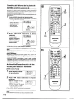 Preview for 112 page of Panasonic DVD-X410 Operating Instructions Manual