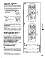 Preview for 113 page of Panasonic DVD-X410 Operating Instructions Manual