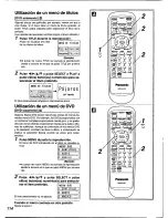 Preview for 114 page of Panasonic DVD-X410 Operating Instructions Manual