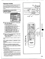 Preview for 115 page of Panasonic DVD-X410 Operating Instructions Manual