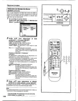 Preview for 116 page of Panasonic DVD-X410 Operating Instructions Manual