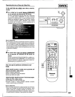 Preview for 129 page of Panasonic DVD-X410 Operating Instructions Manual