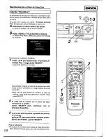 Preview for 132 page of Panasonic DVD-X410 Operating Instructions Manual