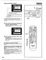 Preview for 138 page of Panasonic DVD-X410 Operating Instructions Manual