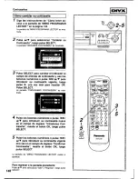 Preview for 146 page of Panasonic DVD-X410 Operating Instructions Manual