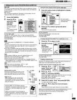 Preview for 11 page of Panasonic DVD-XP50S Operating Operating Instructions Manual