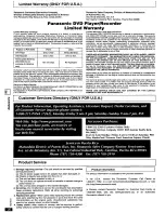 Preview for 26 page of Panasonic DVD-XP50S Operating Operating Instructions Manual