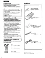 Preview for 8 page of Panasonic DVDA100 - DVD Operating Instructions Manual