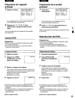 Preview for 23 page of Panasonic DVDA100 - DVD Operating Instructions Manual