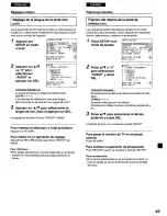 Preview for 69 page of Panasonic DVDA100 - DVD Operating Instructions Manual