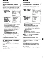 Preview for 71 page of Panasonic DVDA100 - DVD Operating Instructions Manual