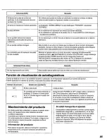 Preview for 85 page of Panasonic DVDA100 - DVD Operating Instructions Manual