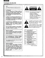 Предварительный просмотр 4 страницы Panasonic DVDA110 - DIG. VIDEO DISCPLAYE Operating Instructions Manual