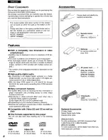 Предварительный просмотр 8 страницы Panasonic DVDA110 - DIG. VIDEO DISCPLAYE Operating Instructions Manual