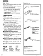 Предварительный просмотр 10 страницы Panasonic DVDA110 - DIG. VIDEO DISCPLAYE Operating Instructions Manual