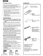 Предварительный просмотр 12 страницы Panasonic DVDA110 - DIG. VIDEO DISCPLAYE Operating Instructions Manual