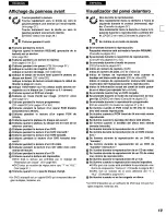 Предварительный просмотр 19 страницы Panasonic DVDA110 - DIG. VIDEO DISCPLAYE Operating Instructions Manual