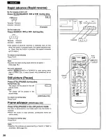 Предварительный просмотр 36 страницы Panasonic DVDA110 - DIG. VIDEO DISCPLAYE Operating Instructions Manual