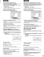 Предварительный просмотр 49 страницы Panasonic DVDA110 - DIG. VIDEO DISCPLAYE Operating Instructions Manual