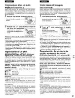 Предварительный просмотр 61 страницы Panasonic DVDA110 - DIG. VIDEO DISCPLAYE Operating Instructions Manual