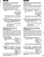 Предварительный просмотр 63 страницы Panasonic DVDA110 - DIG. VIDEO DISCPLAYE Operating Instructions Manual