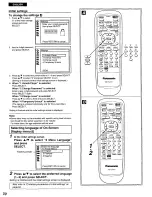 Предварительный просмотр 70 страницы Panasonic DVDA110 - DIG. VIDEO DISCPLAYE Operating Instructions Manual