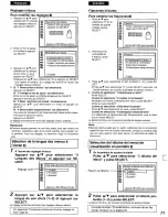 Предварительный просмотр 71 страницы Panasonic DVDA110 - DIG. VIDEO DISCPLAYE Operating Instructions Manual