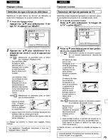 Предварительный просмотр 75 страницы Panasonic DVDA110 - DIG. VIDEO DISCPLAYE Operating Instructions Manual