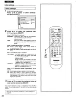 Предварительный просмотр 78 страницы Panasonic DVDA110 - DIG. VIDEO DISCPLAYE Operating Instructions Manual