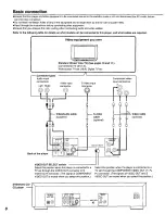 Preview for 8 page of Panasonic DVDA120U - DIG. VIDEO DISCPLAYE Operating Instructions Manual