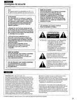 Preview for 3 page of Panasonic DVDA300 - DVD Operating Instructions Manual