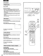 Preview for 28 page of Panasonic DVDA300 - DVD Operating Instructions Manual