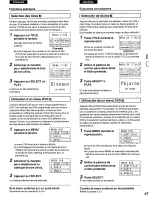 Preview for 47 page of Panasonic DVDA300 - DVD Operating Instructions Manual