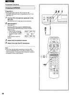 Preview for 48 page of Panasonic DVDA300 - DVD Operating Instructions Manual