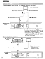 Предварительный просмотр 22 страницы Panasonic DVDA310 - DIG. VIDEO DISCPLAYE Operating Instructions Manual