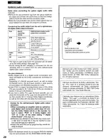 Предварительный просмотр 28 страницы Panasonic DVDA310 - DIG. VIDEO DISCPLAYE Operating Instructions Manual