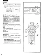 Предварительный просмотр 34 страницы Panasonic DVDA310 - DIG. VIDEO DISCPLAYE Operating Instructions Manual