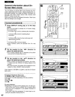 Предварительный просмотр 42 страницы Panasonic DVDA310 - DIG. VIDEO DISCPLAYE Operating Instructions Manual