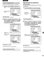 Предварительный просмотр 49 страницы Panasonic DVDA310 - DIG. VIDEO DISCPLAYE Operating Instructions Manual