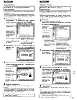 Предварительный просмотр 71 страницы Panasonic DVDA310 - DIG. VIDEO DISCPLAYE Operating Instructions Manual