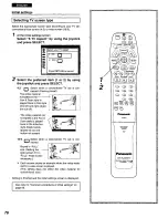 Предварительный просмотр 76 страницы Panasonic DVDA310 - DIG. VIDEO DISCPLAYE Operating Instructions Manual