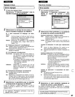 Предварительный просмотр 85 страницы Panasonic DVDA310 - DIG. VIDEO DISCPLAYE Operating Instructions Manual