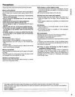 Preview for 3 page of Panasonic DVDC220 - DVD C220 Changer Operating Instructions Manual