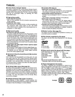 Preview for 4 page of Panasonic DVDC220 - DVD C220 Changer Operating Instructions Manual