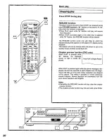 Preview for 20 page of Panasonic DVDC220 - DVD C220 Changer Operating Instructions Manual